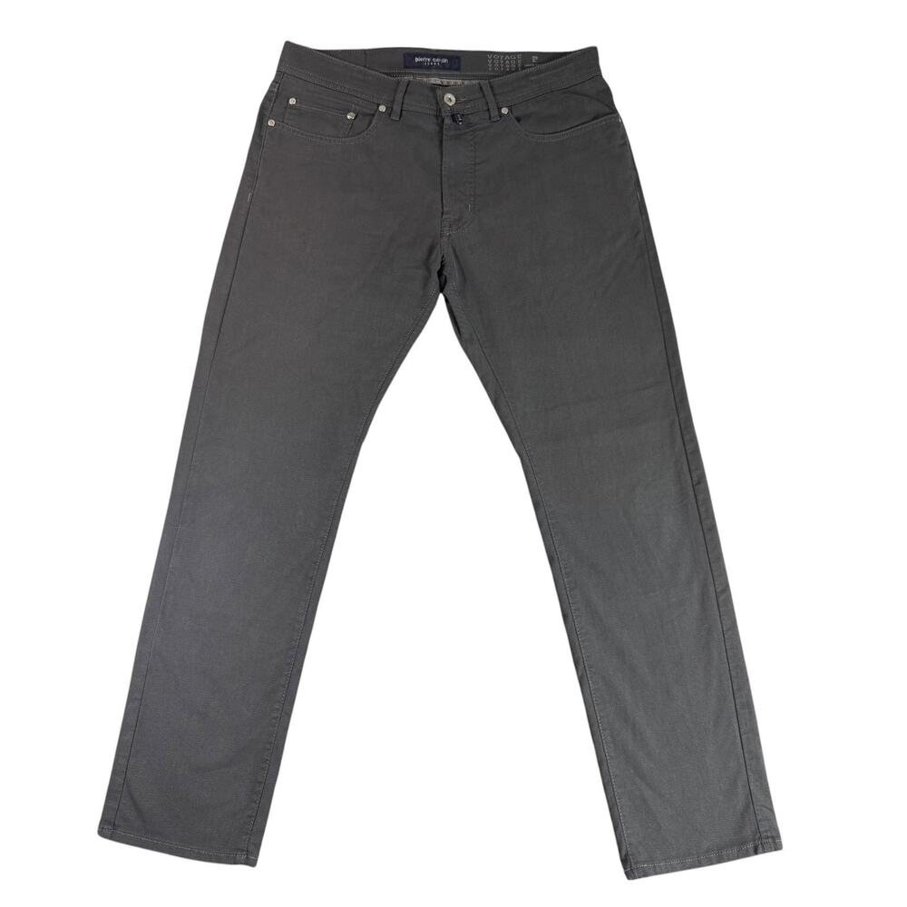 Pierre Cardin Jeans Modern Fit Lyon Voyage Men's Gray Stretch Pants W34 Germany